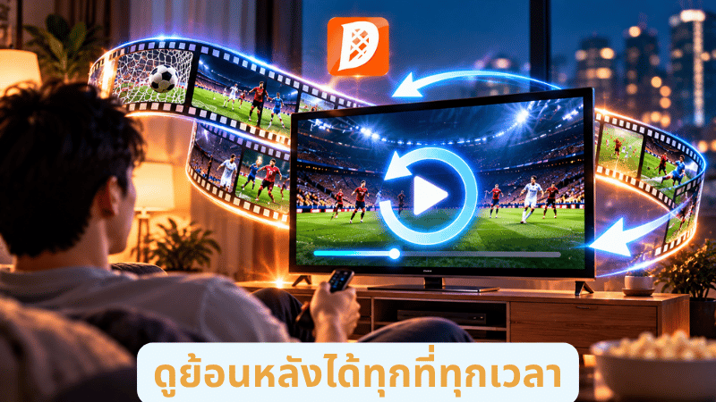 ดูย้อนหลังได้ทุกที่ทุกเวลา
