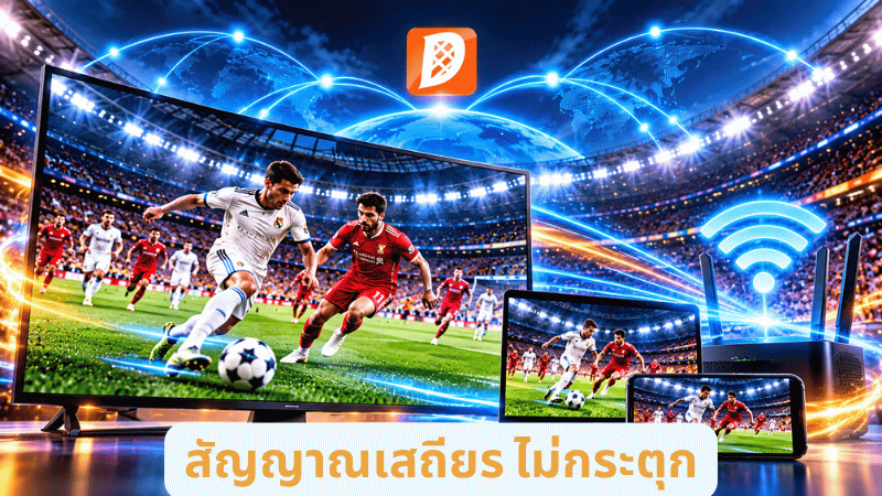 สัญญาณเสถียร ไม่กระตุก