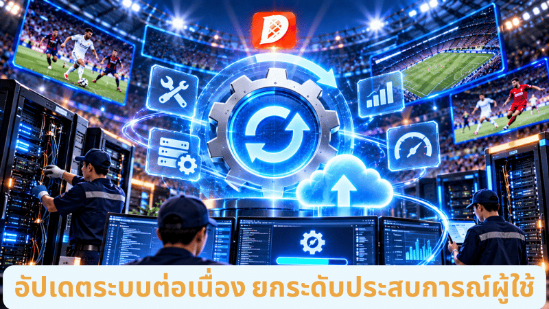 อัปเดตระบบต่อเนื่อง ยกระดับประสบการณ์ผู้ใช้