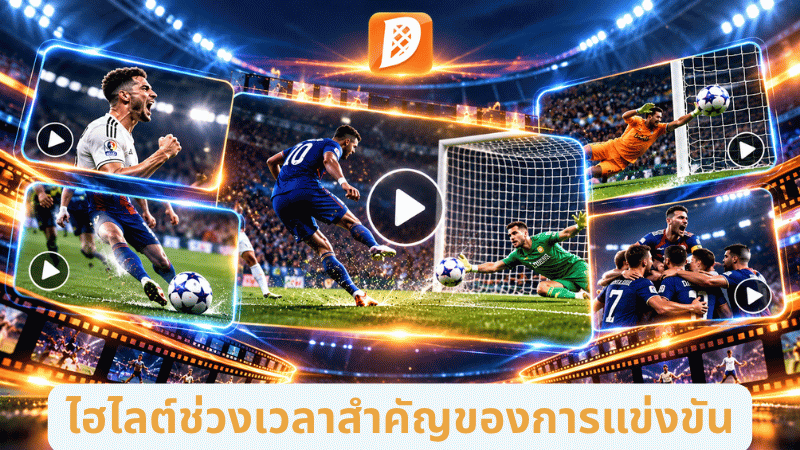 ไฮไลต์ช่วงเวลาสำคัญของการแข่งขัน